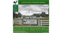 Desktop Screenshot of clovervalleyvets.com